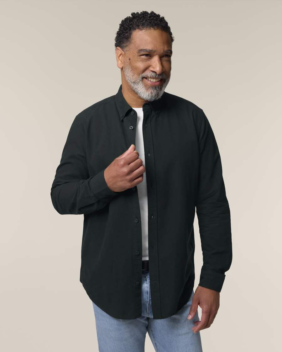 Stanley Oxford Shirt — Black