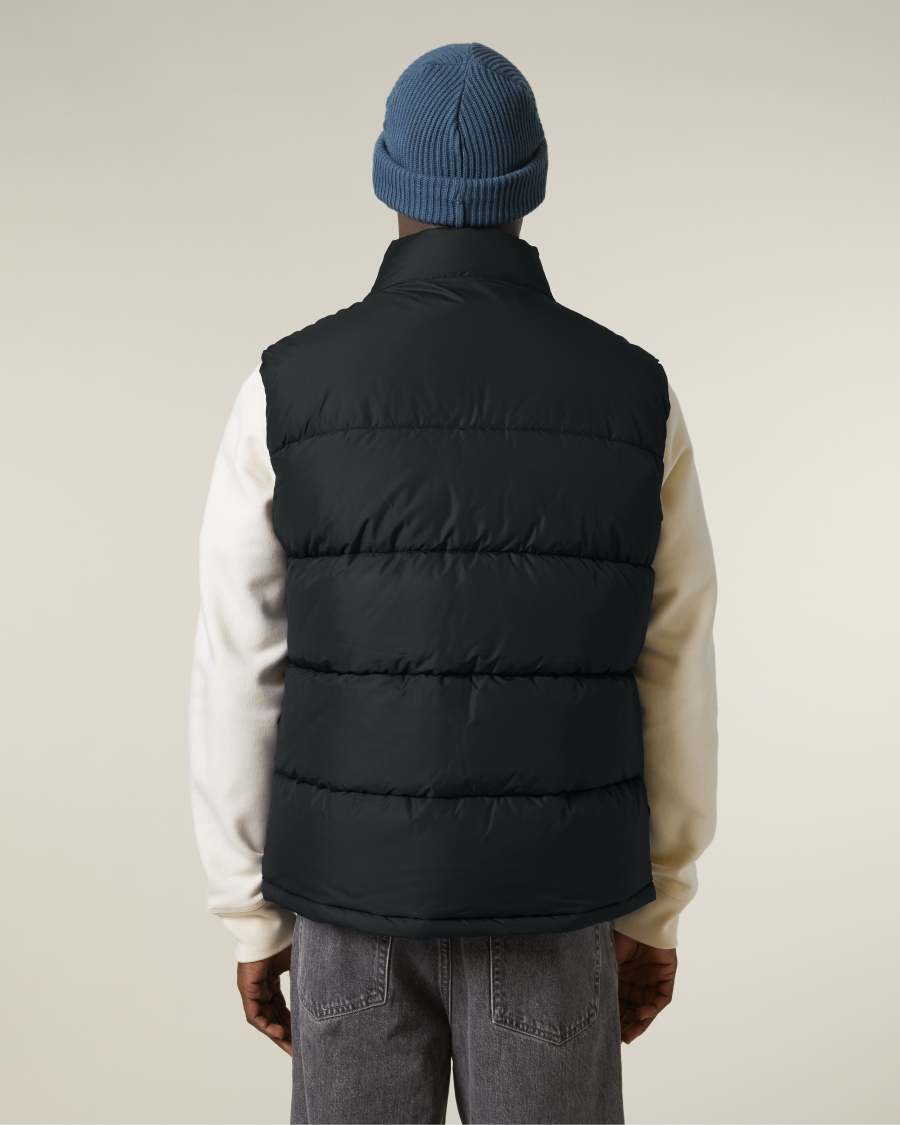Puffer Gilet — Black