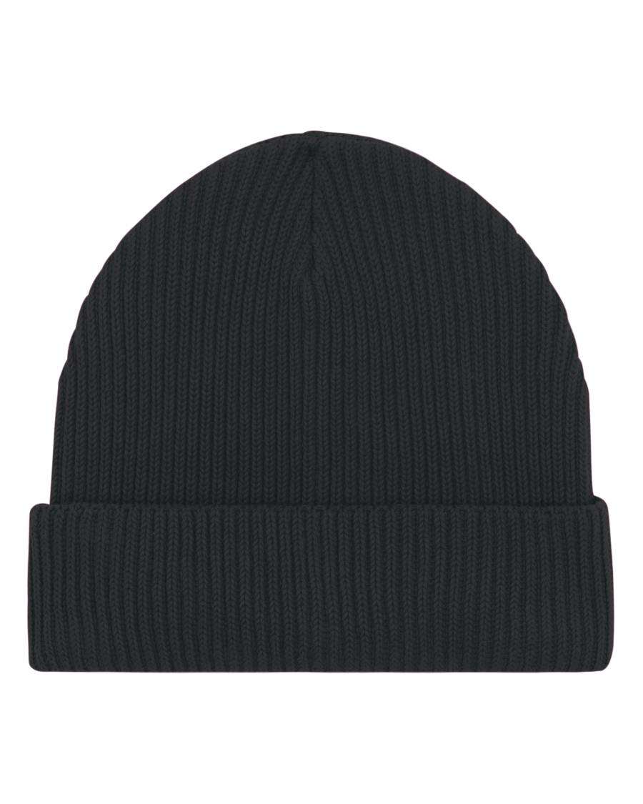 Fisherman Beanie — Black