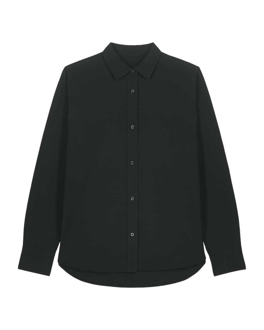 Stella Oxford Shirt — Black