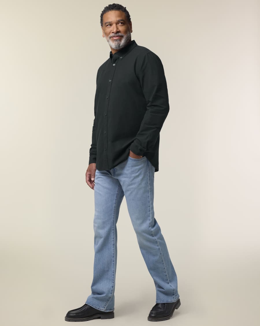 Stanley Oxford Shirt — Black