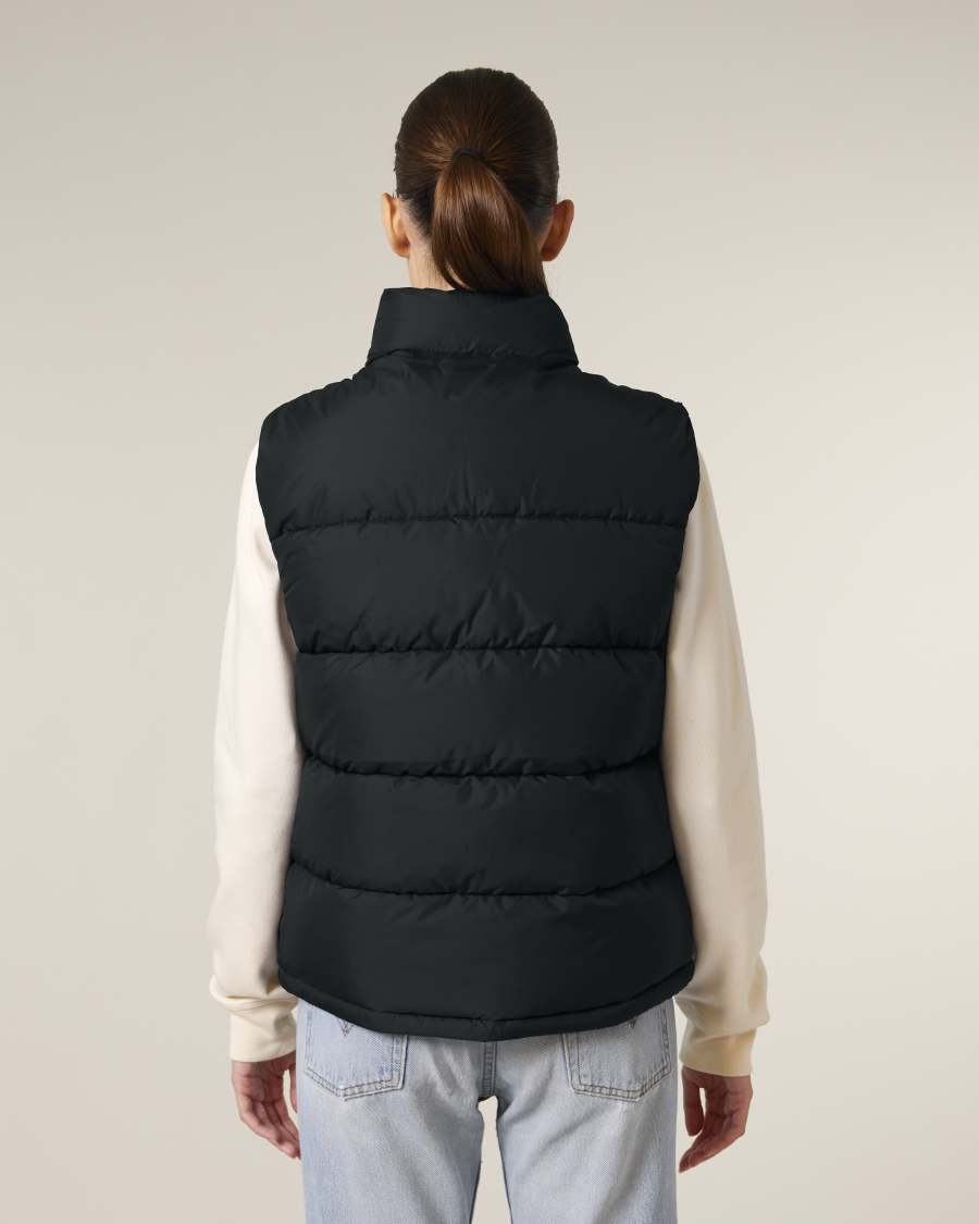 Puffer Gilet — Black