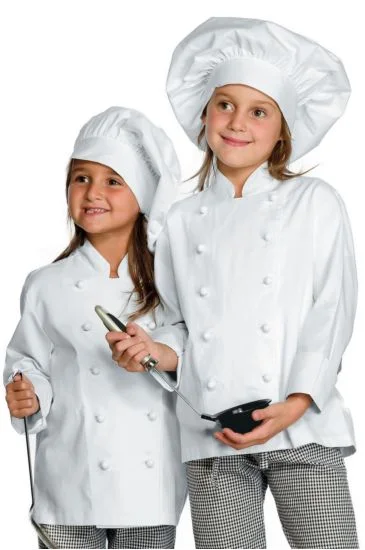 Giacca cuoco Babychef — Bianco