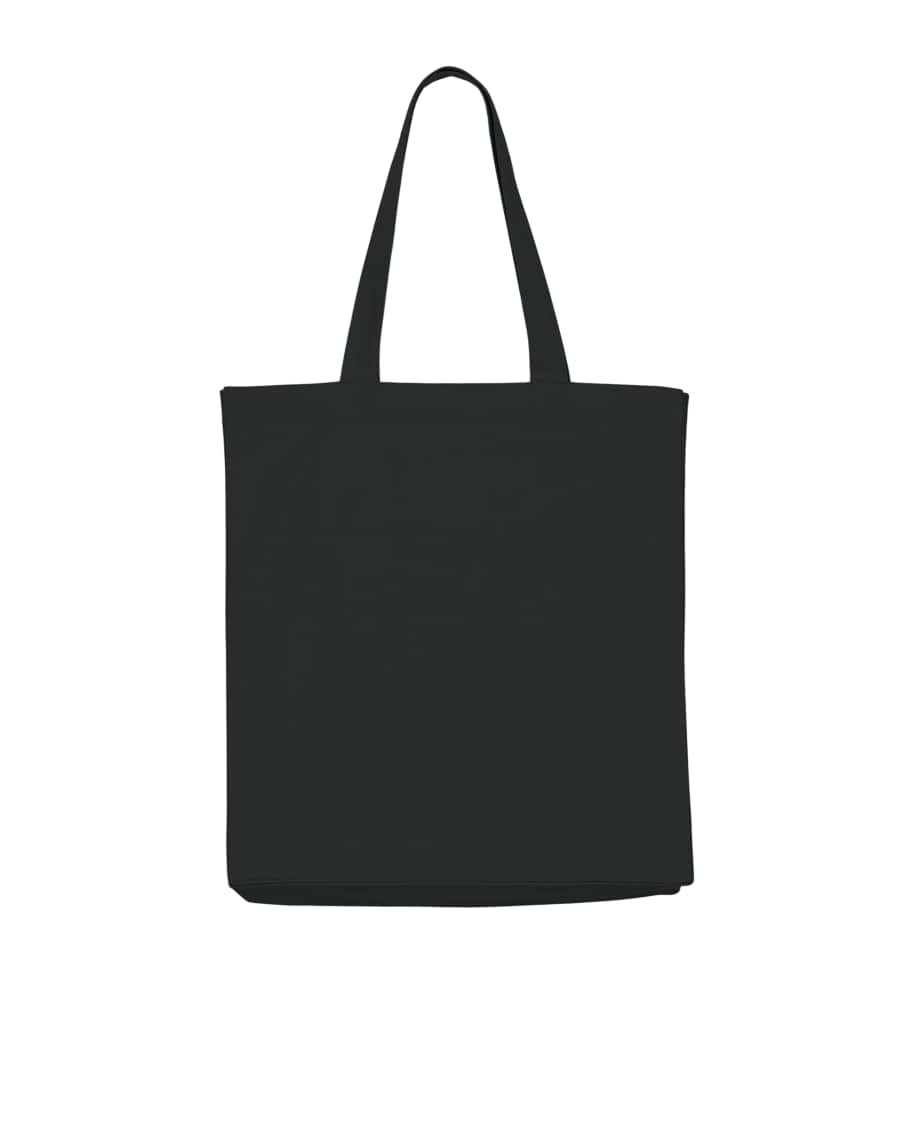 Mid Tote Bag — Black
